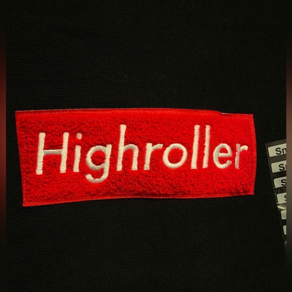 Highroller chenille patch Crewneck. Small - Picture 2 of 4